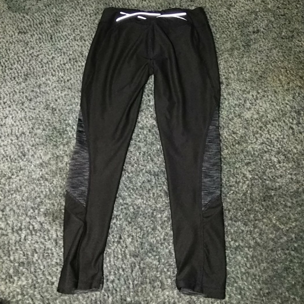 avia Medium Black Gray Workout Pants - Picture 4 of 7